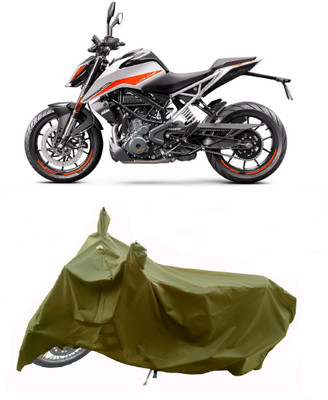 Wegather Two Wheeler Cover for KTM(390 Duke BS6, Green)