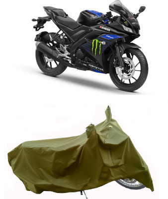 Wegather Two Wheeler Cover for Yamaha(YZF R15 V3 Moto GP Edition, Green)