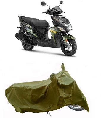 Wegather Two Wheeler Cover for Yamaha(Cygnus Ray ZR BS6, Green)