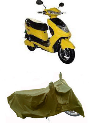 Wegather Two Wheeler Cover for Okinawa(R30 electric scooter, Green)
