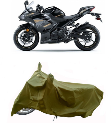 Wegather Two Wheeler Cover for Kawasaki(Ninja 650 BS6, Green)