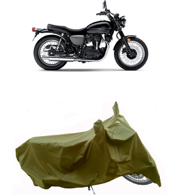 Wegather Two Wheeler Cover for Kawasaki(W800 BS6, Green)