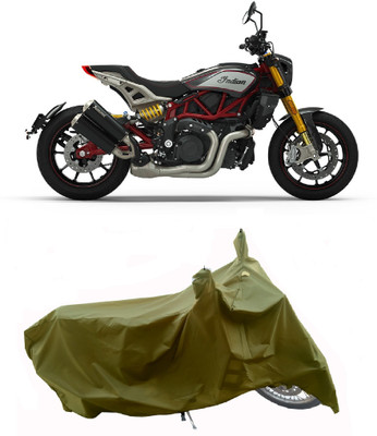 Wegather Two Wheeler Cover for Indian(FTR 1200, Green)