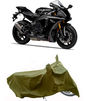 Wegather Two Wheeler Cover for Yamaha(YZF R1 BS6, Green)