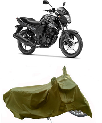 Wegather Two Wheeler Cover for Yamaha(SZ-RR V BS6, Green)