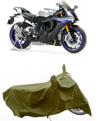 Wegather Two Wheeler Cover for Yamaha(YZF R1M, Green)