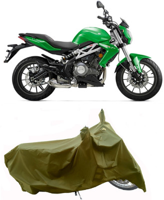 Wegather Two Wheeler Cover for Benelli(TNT 300, Green)
