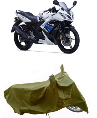 Wegather Two Wheeler Cover for Yamaha(YZF R15S BS6, Green)