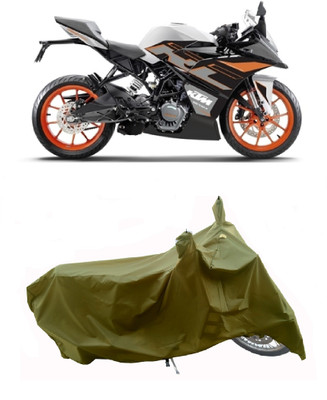 Wegather Two Wheeler Cover for KTM(RC 125, Green)
