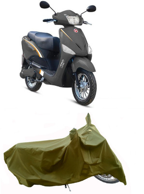 Wegather Two Wheeler Cover for Hero Electric(Electric Optima Li BS6, Green)