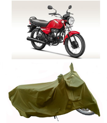 Wegather Two Wheeler Cover for Hero(HF Dawn BS6, Green)