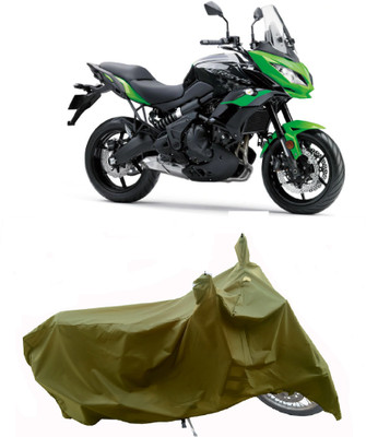 Wegather Two Wheeler Cover for Kawasaki(Versys 650 BS6, Green)