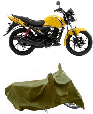Wegather Two Wheeler Cover for Suzuki(Sling, Green)