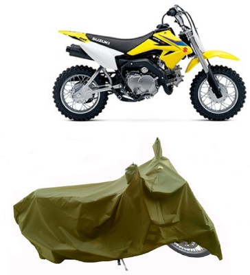 Wegather Two Wheeler Cover for Suzuki(DR-Z50, Green)