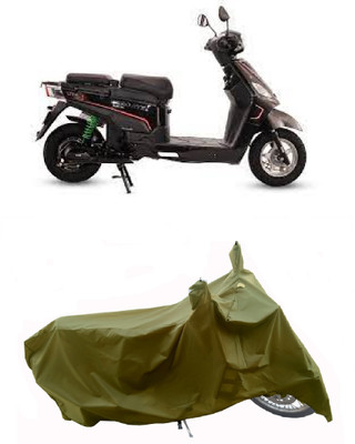Wegather Two Wheeler Cover for Hero Electric(Electric NYX e5 BS6, Green)