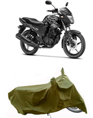 Wegather Two Wheeler Cover for Yamaha(SZ RR V2.0, Green)