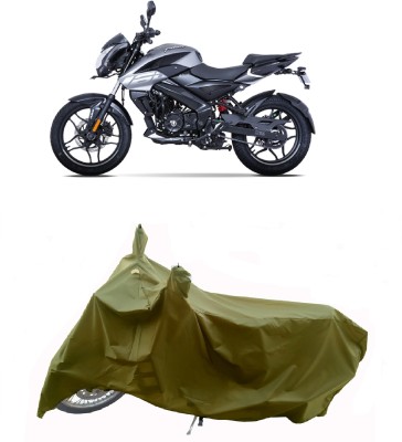 Wegather Two Wheeler Cover for Bajaj(Pulsar 160 NS DTS-i, Green)