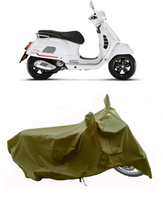 Wegather Two Wheeler Cover for Vespa(GTS Super 125, Green)