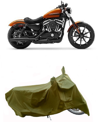 Wegather Two Wheeler Cover for Harley Davidson(Iron 883, Green)