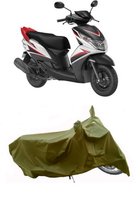 Wegather Two Wheeler Cover for Yamaha(Ray Z BS6, Green)