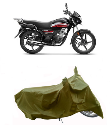 Wegather Two Wheeler Cover for Hero(CD 110 Dream, Green)