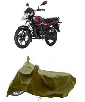 Wegather Two Wheeler Cover for Bajaj(Platina 110 H-Gear BS6, Green)