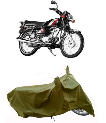 Wegather Two Wheeler Cover for Hero(CD 100 SS, Green)