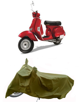 Wegather Two Wheeler Cover for LML(Star Euro 200, Green)