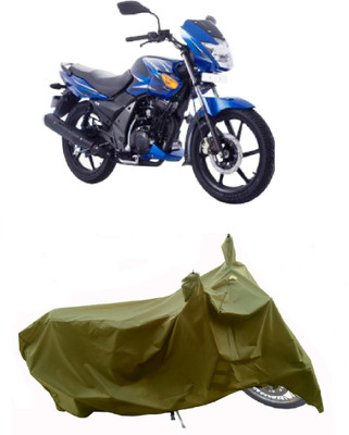 Wegather Two Wheeler Cover for TVS(Flame 125, Green)