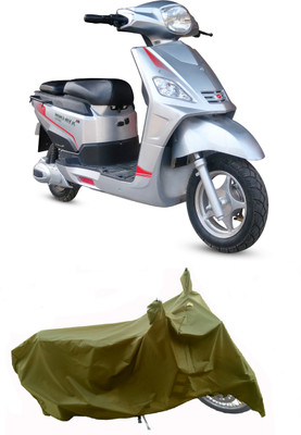 Wegather Two Wheeler Cover for Hero Electric(Electric NYX e5, Green)