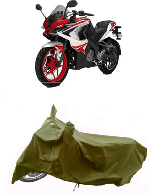 Wegather Two Wheeler Cover for Bajaj(Pulsar RS 200, Green)