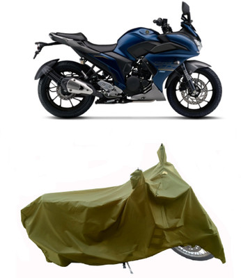 Wegather Two Wheeler Cover for Yamaha(Fazer 25 BS6, Green)