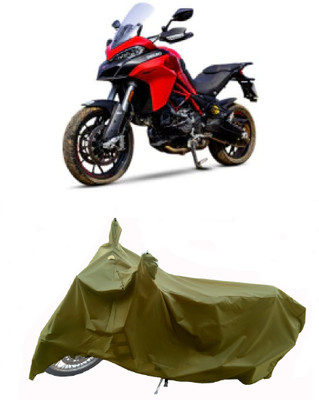 Wegather Two Wheeler Cover for Ducati(Multistrada, Green)