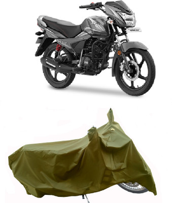Wegather Two Wheeler Cover for TVS(Victor New, Green)