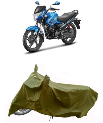 Wegather Two Wheeler Cover for Hero(Glamour FI, Green)