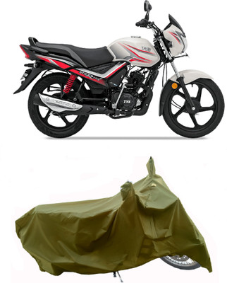 Wegather Two Wheeler Cover for TVS(Star City Plus BS6, Green)