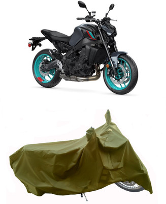 Wegather Two Wheeler Cover for Yamaha(MT 9, Green)