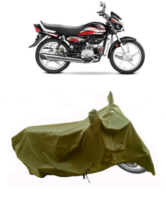 Wegather Two Wheeler Cover for Hero(HF Deluxe BS6, Green)