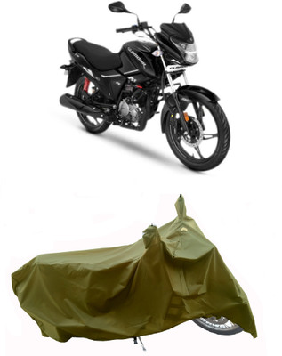 Wegather Two Wheeler Cover for Hero(MotoCorp Glamour, Green)