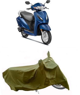 Wegather Two Wheeler Cover for Honda(Activa 6G, Green)