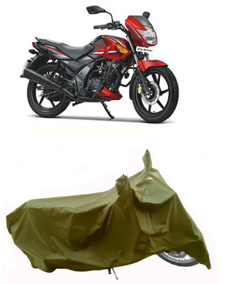 Wegather Two Wheeler Cover for TVS(Flame DS 125, Green)