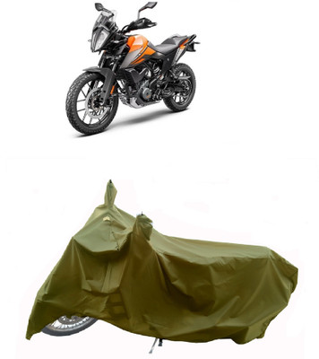 Wegather Two Wheeler Cover for KTM(390 Adventure BS6, Green)