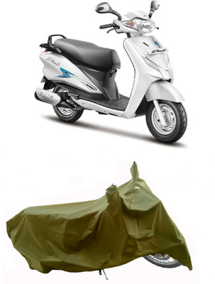 Wegather Two Wheeler Cover for Hero(Duet 125 CC BS6, Green)