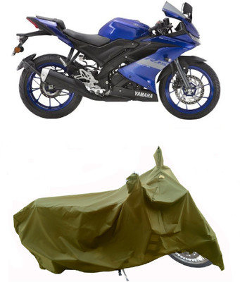 Wegather Two Wheeler Cover for Yamaha(YZF R15 V3 BS6, Green)