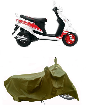 Wegather Two Wheeler Cover for Mahindra(Rodeo UZO, Green)
