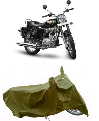 Wegather Two Wheeler Cover for Royal Enfield(Standardv BS6, Green)