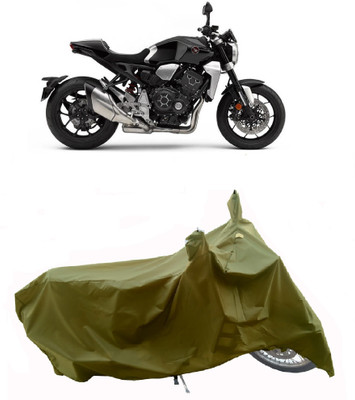 Wegather Two Wheeler Cover for Honda(CB1000R Plus, Green)
