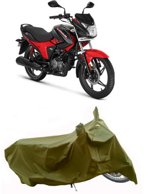 Wegather Two Wheeler Cover for Hero(New Glamour BS6, Green)