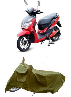 Wegather Two Wheeler Cover for Hero Electric(Dash, Green)