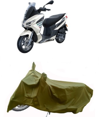 Wegather Two Wheeler Cover for Aprilia(SXR 160 BS6, Green)